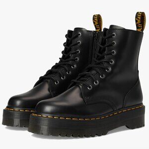 Dr. Martens Jadon Smooth Leather Platform Boots Size 9